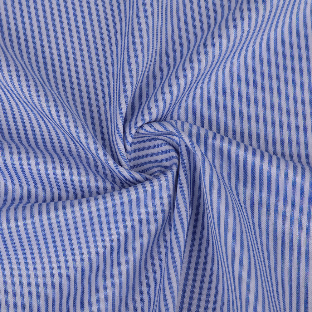 Spandex Sesam-Point hoog-elastisch gestreepte Jacquard-shirtstofstof