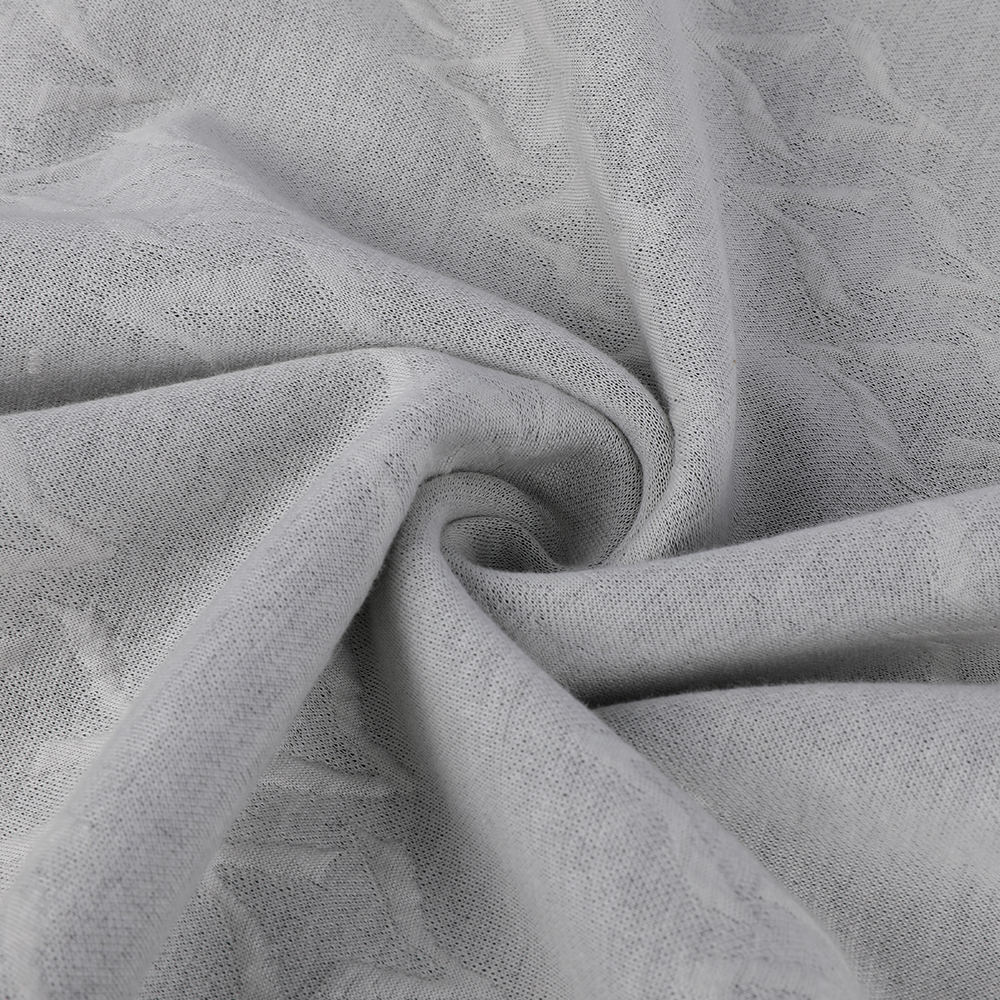 Ademend comfortabel en zachte huidvriendelijke dubbele jacquard wolstof