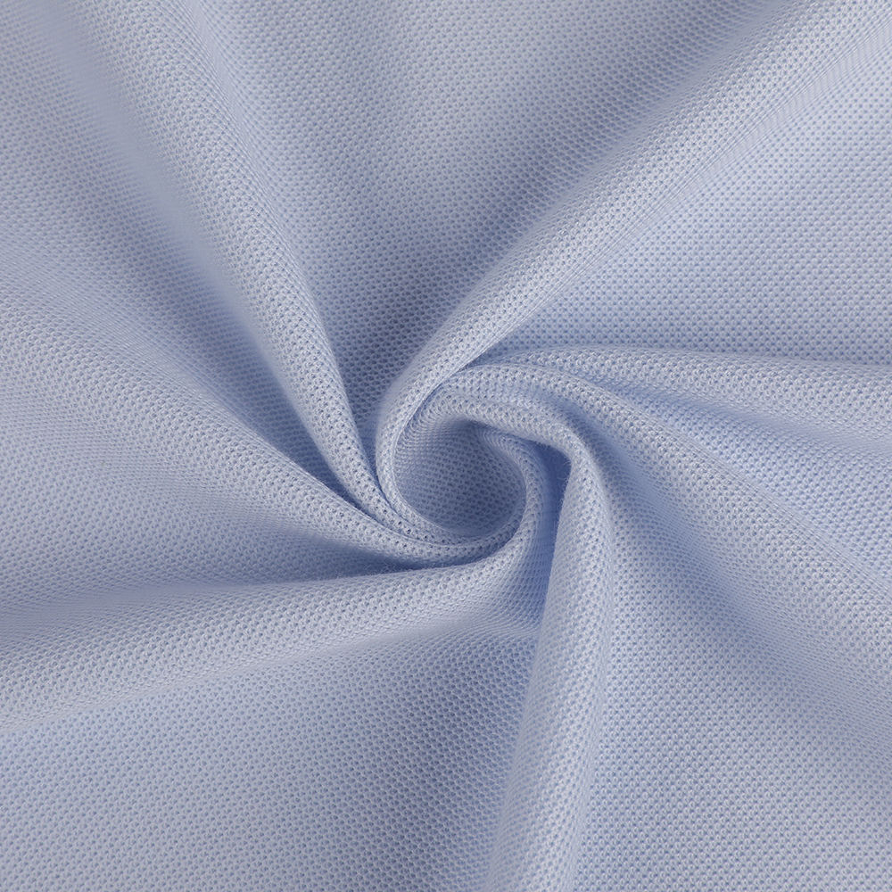 Pique Mesh Soft Island Cotton LA Liquid ammoniak huidvriendelijke stof geschikt voor polo
