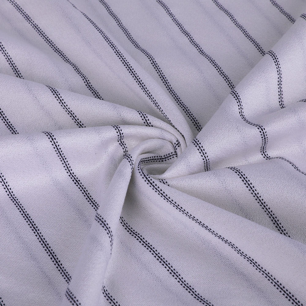Hung draad Jacquard Microtexture Luxe katoenen zijde gebreide dame stof