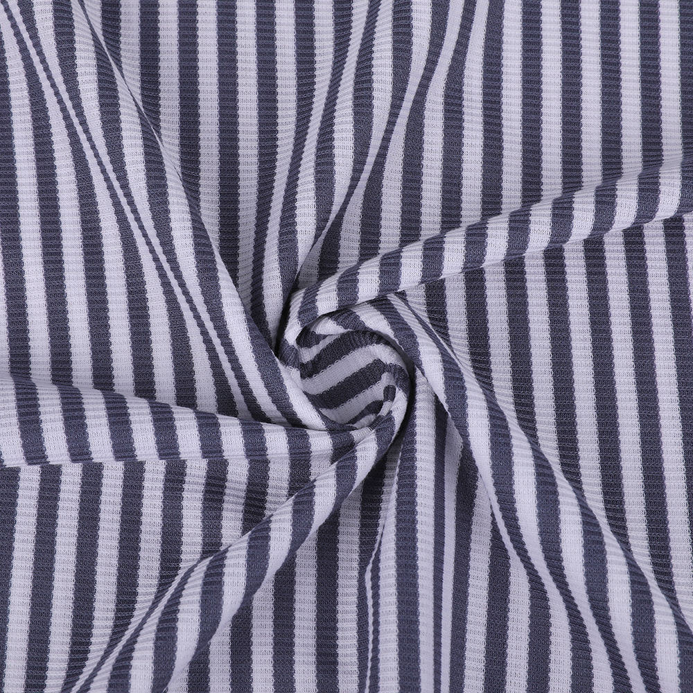 Comfortabele luxueuze zijden streep binnenkleding gebreide dameskledingstoffen