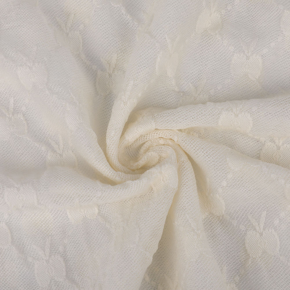 Sexy milieuvriendelijke single-sided Jacquard krimpbestendige wollen dame gebreide stof