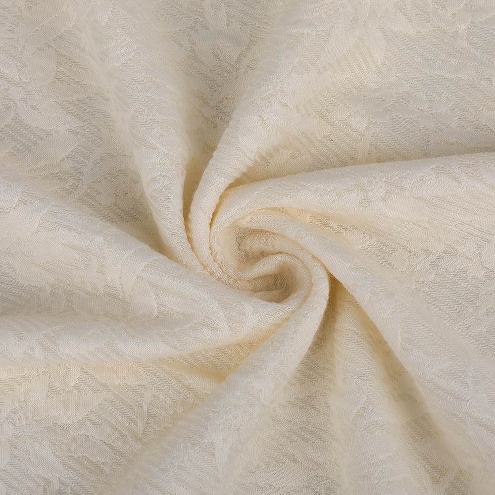 Interlock Jacquard Ademende sexy huidvriendelijke gebreide stof die geschikt is voor vrouwen