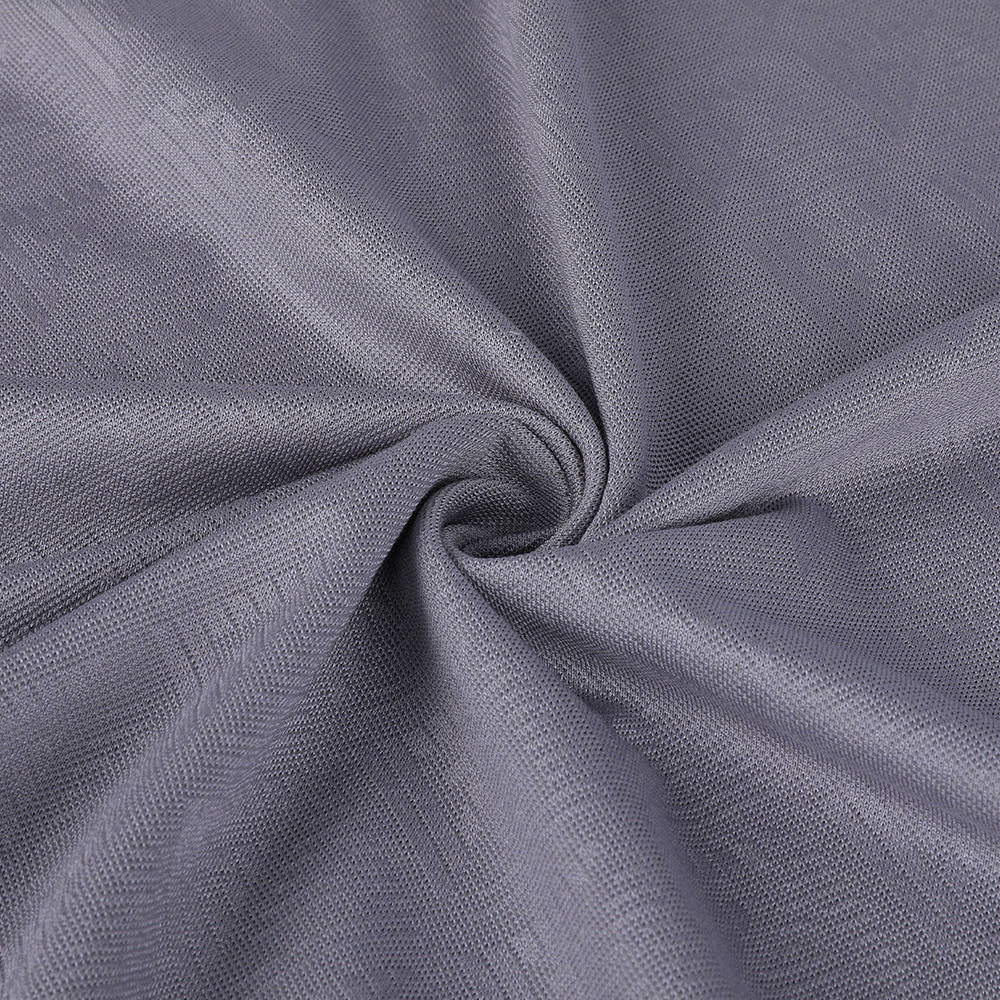 Comfortabele warme enkele Jacquard 55/45 moerbei zijde katoenstof