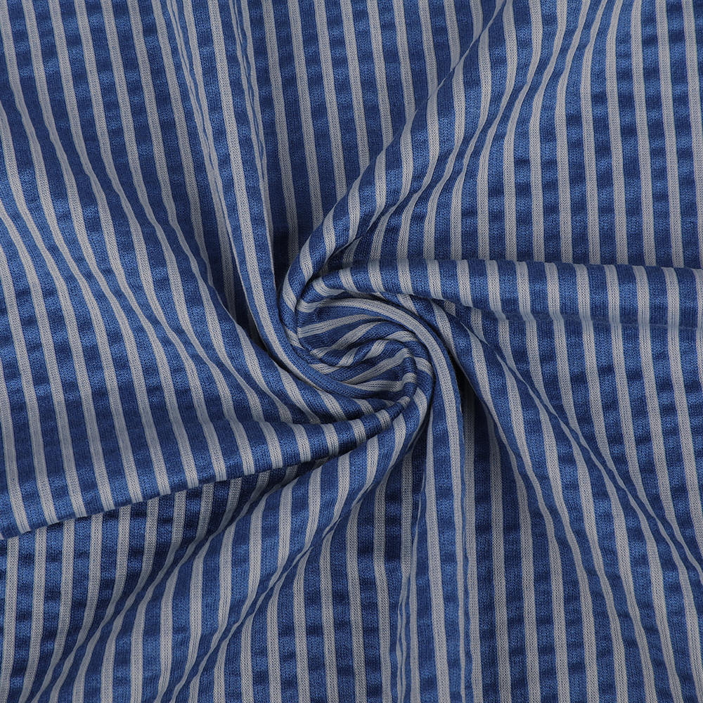 Ademend milieuvriendelijk comfortabel zijden katoen la jacquard shirt stof