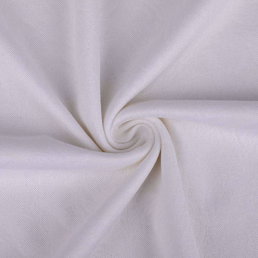 Luxe vergrendeling Jacquard Skin-Friendly Silk Knitted Fabric geschikt voor vrouwen