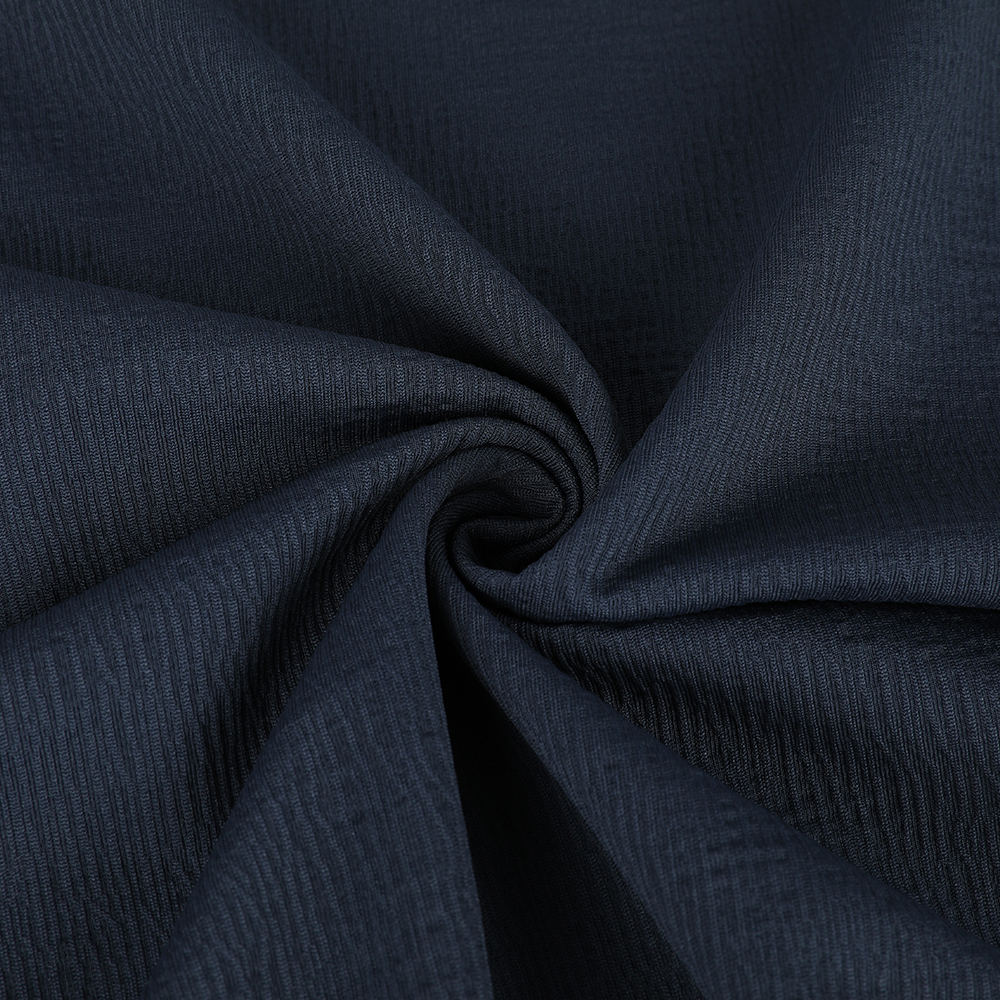 Enkele jacquard vochtabsorptie en snel drogende vrijetijdssportpolyester stof